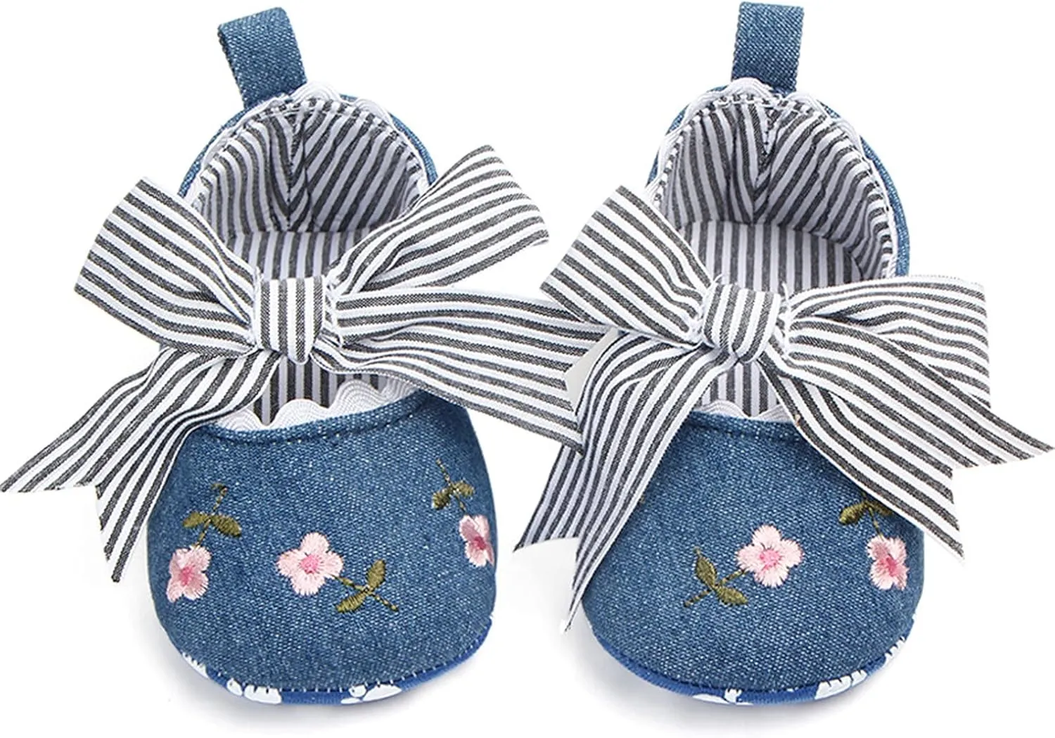 Boy Slip on Soft Shoes Floral Sandals Girls Shoes Bow Non-Slip First Baby Walking Soft Baby Size 2 Boys Shoes