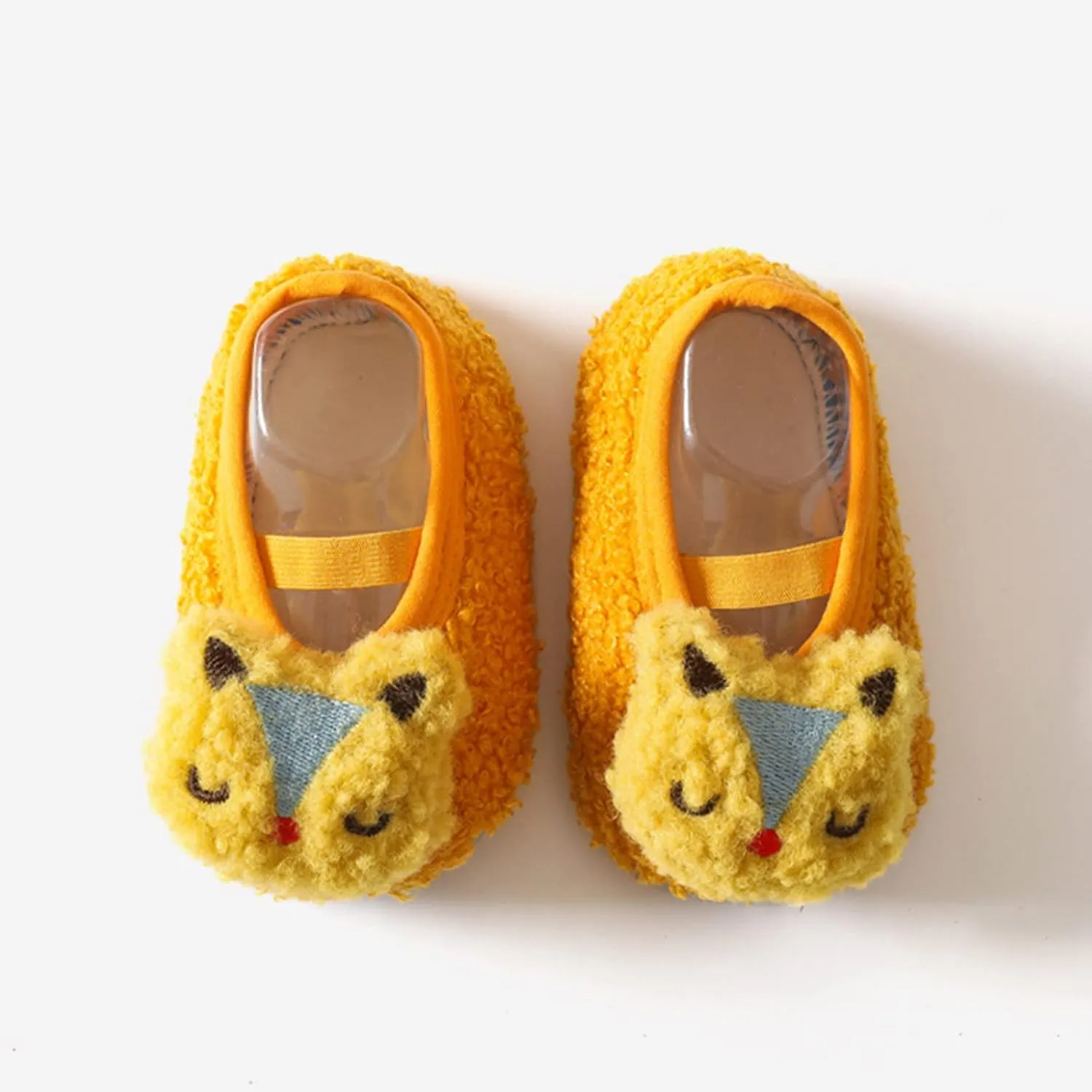 Boys and Girls Cartoon Character Pattern Warm Toddler Shoes Indoor Floor Socks Non Slip Fashion Toddler Shoes