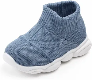 Boys and Girls Children's Shoes Fly Weaving Mesh Shoes Breathable Non Slip Baby Shoes Spring Casual Kid Size 2 Shoes