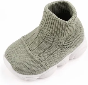 Boys and Girls Children's Shoes Fly Weaving Mesh Shoes Breathable Non Slip Baby Shoes Spring Casual Kid Size 2 Shoes
