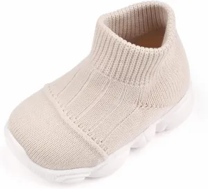 Boys and Girls Children's Shoes Fly Weaving Mesh Shoes Breathable Non Slip Baby Shoes Spring Casual Kid Size 2 Shoes