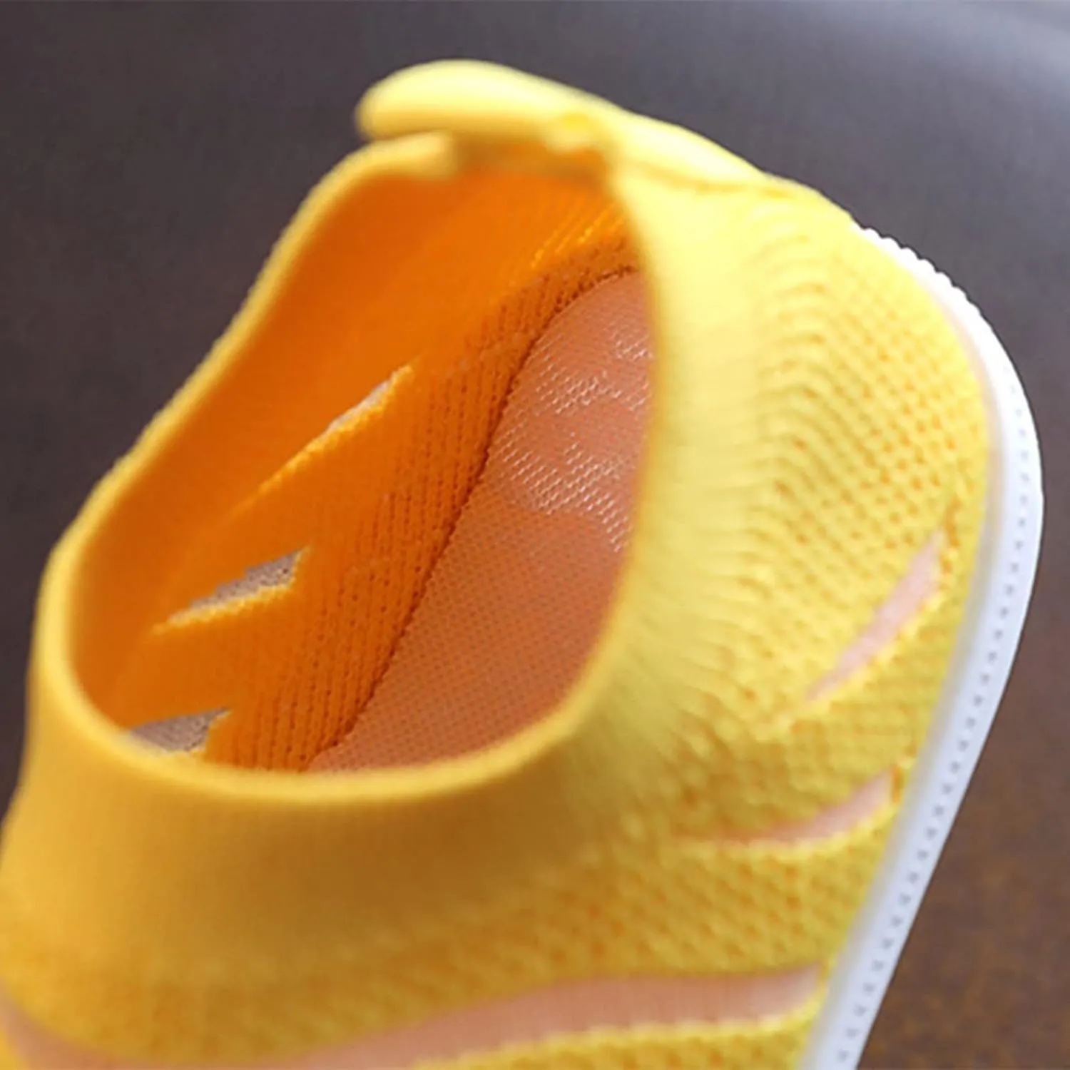 Boys' Sneakers Girls Summer Sneakers Flying Woven Mesh Breathable Comfortable Flat Casual Cute Shoes Black Sneakers