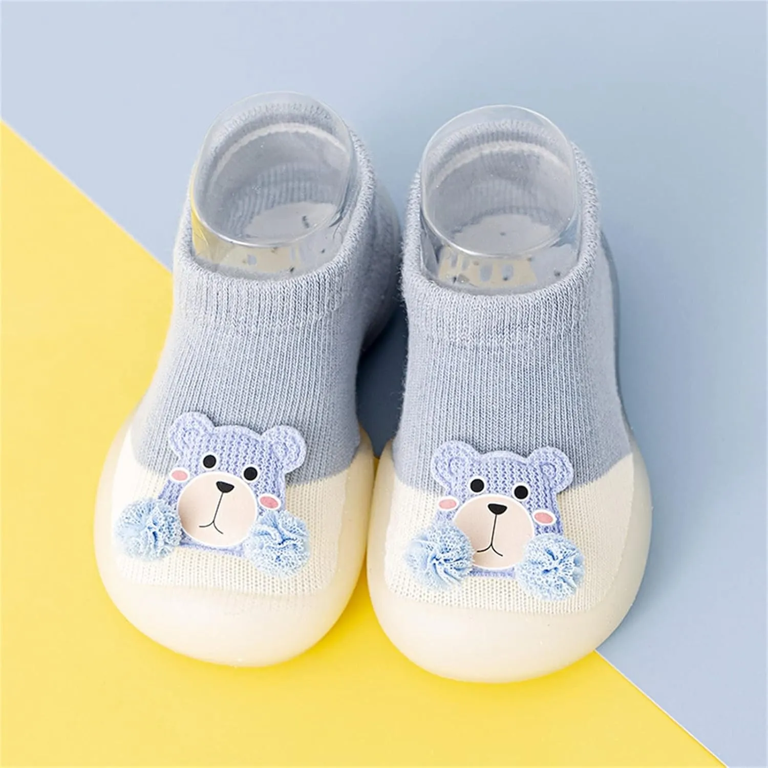 Boys Sport Shoes Toddler Kids Infant Newborn Baby Boys Girls Shoes Cute Cartoon Soft Soles First (Blue, 6-12 Months)
