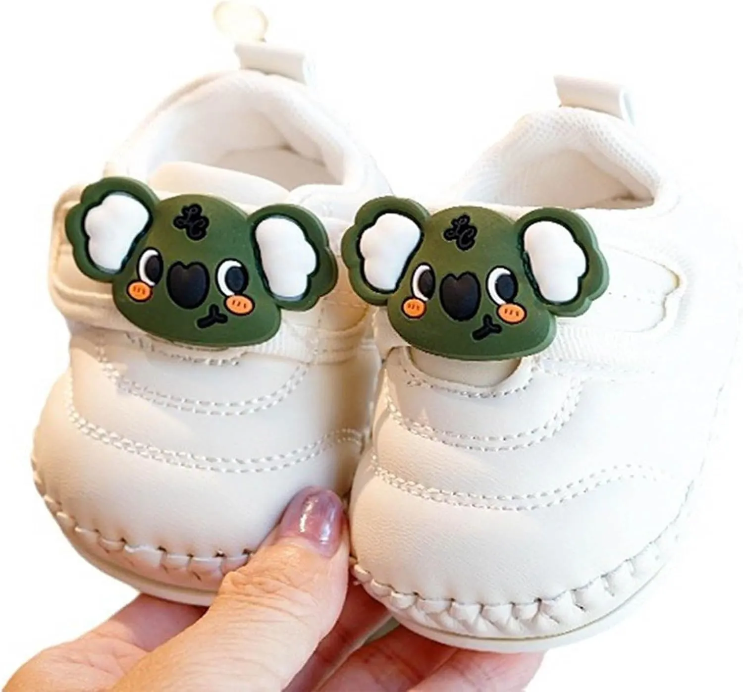 Casual artoon Anti-Slip Soft Rubber Sole Toddler Prewalkers Shoes for Boys Girls Cute Slip-on Athletic Sneakers