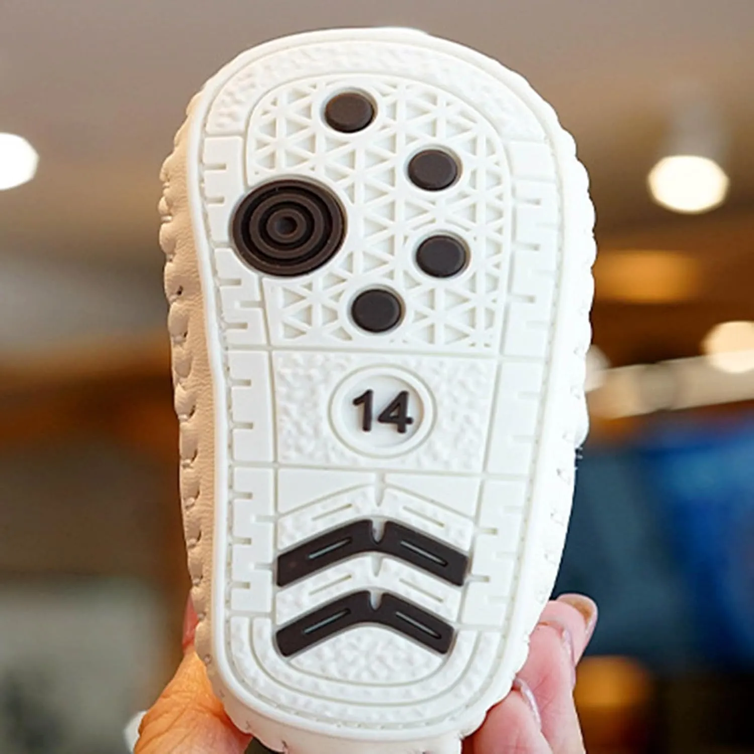 Casual artoon Anti-Slip Soft Rubber Sole Toddler Prewalkers Shoes for Boys Girls Cute Slip-on Athletic Sneakers