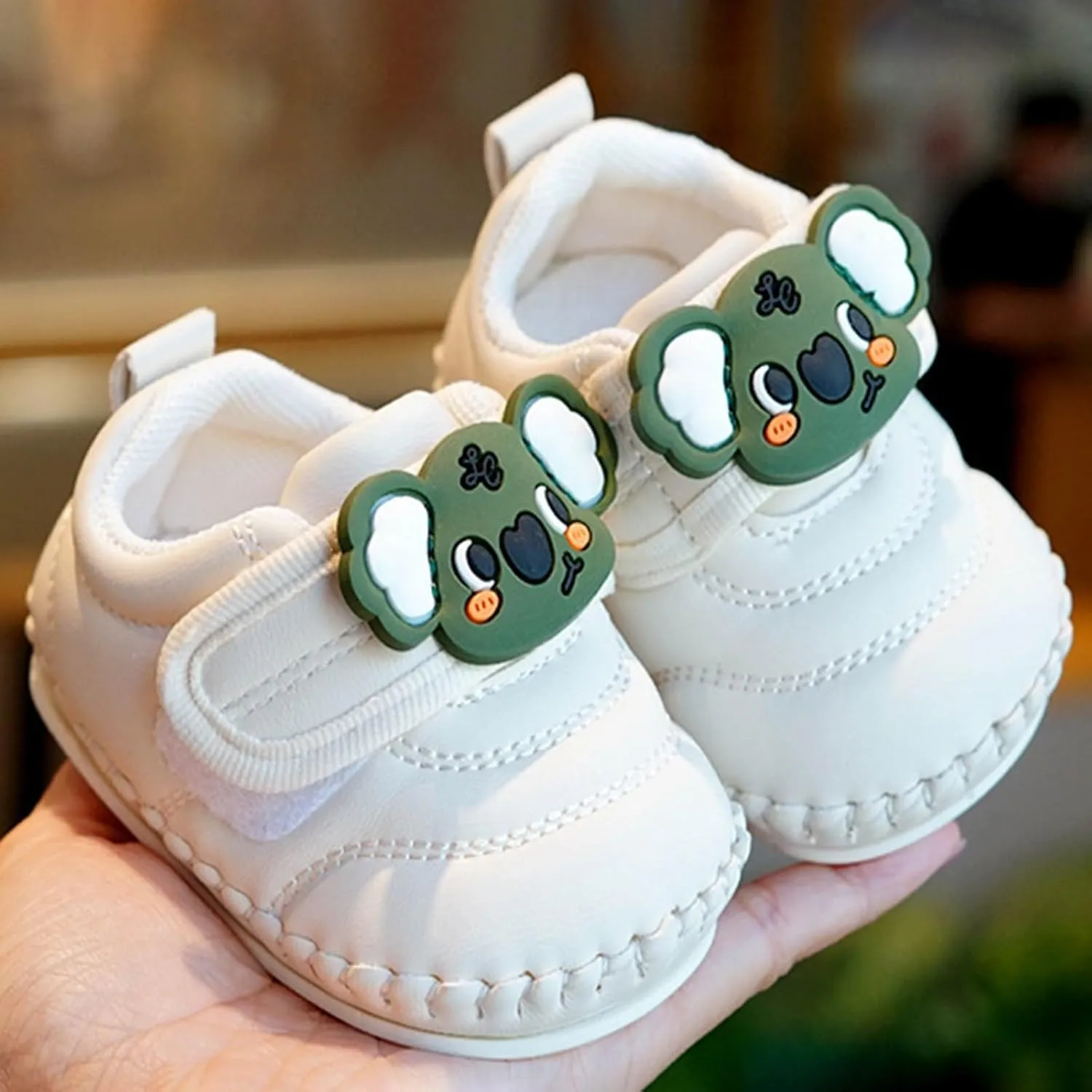 Casual artoon Anti-Slip Soft Rubber Sole Toddler Prewalkers Shoes for Boys Girls Cute Slip-on Athletic Sneakers