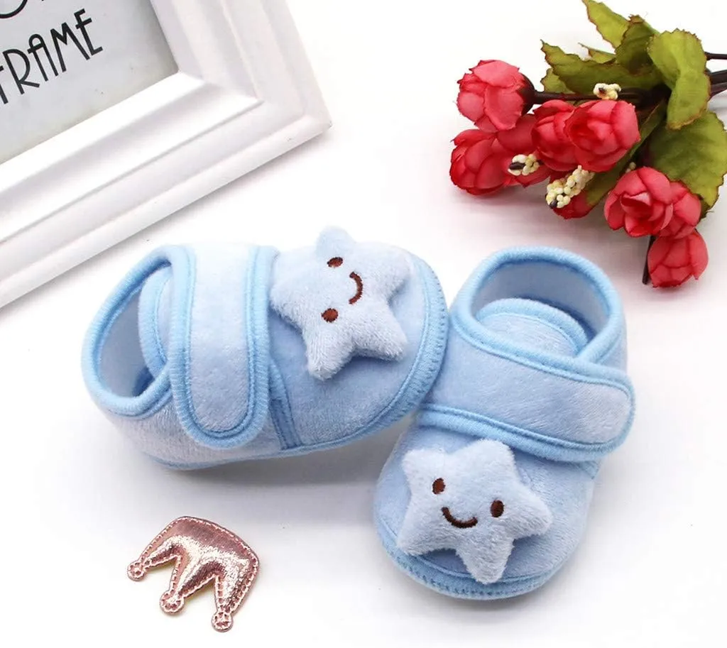Casual Walking Shoes for Kids Tennis Shoes Little Boys Winter Plush Girls Cloud Infant Soft Warm Sole Shoes