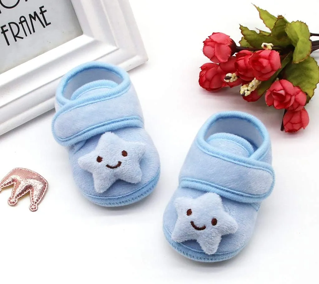 Casual Walking Shoes for Kids Tennis Shoes Little Boys Winter Plush Girls Cloud Infant Soft Warm Sole Shoes