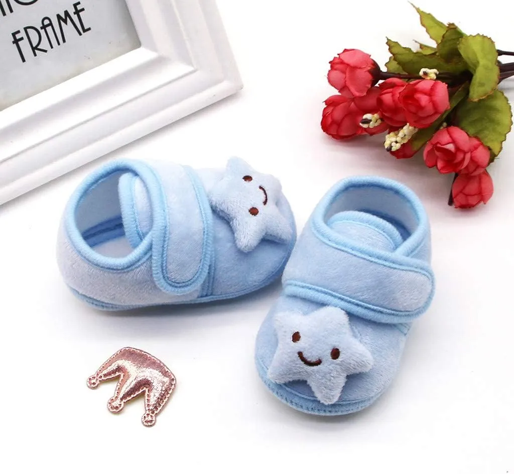 Casual Walking Shoes for Kids Tennis Shoes Little Boys Winter Plush Girls Cloud Infant Soft Warm Sole Shoes