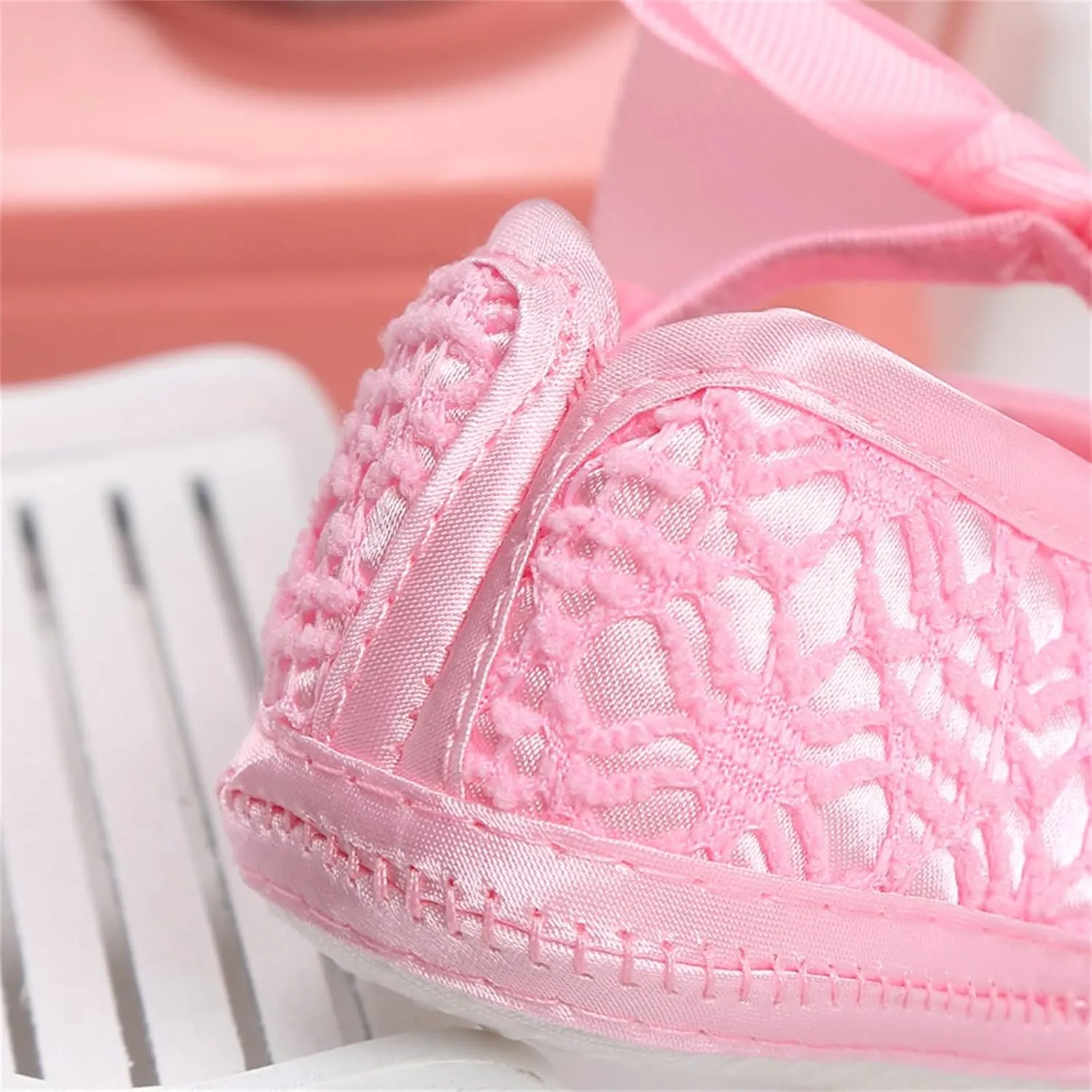 Children Infant Toddler Shoes Spring and Summer Girls Floor Sports Shoes Elastic Belt Slip On Baby Girl Shoes 3-6 Months