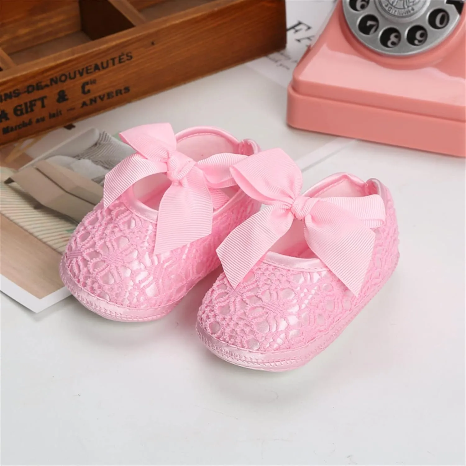 Children Infant Toddler Shoes Spring and Summer Girls Floor Sports Shoes Elastic Belt Slip On Baby Girl Shoes 3-6 Months