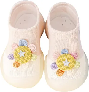 EnJoCho Boys Sport Shoes Toddler Kids Infant Newborn Baby Boys Girls Shoes Cute Cartoon Soft Soles First (Pink, 12-18 Months)
