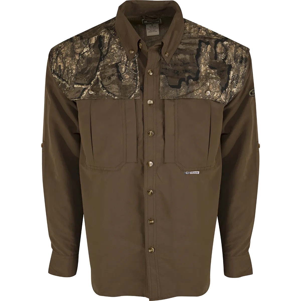 EST Camo Wingshooter's Long Sleeve Shirt - Realtree