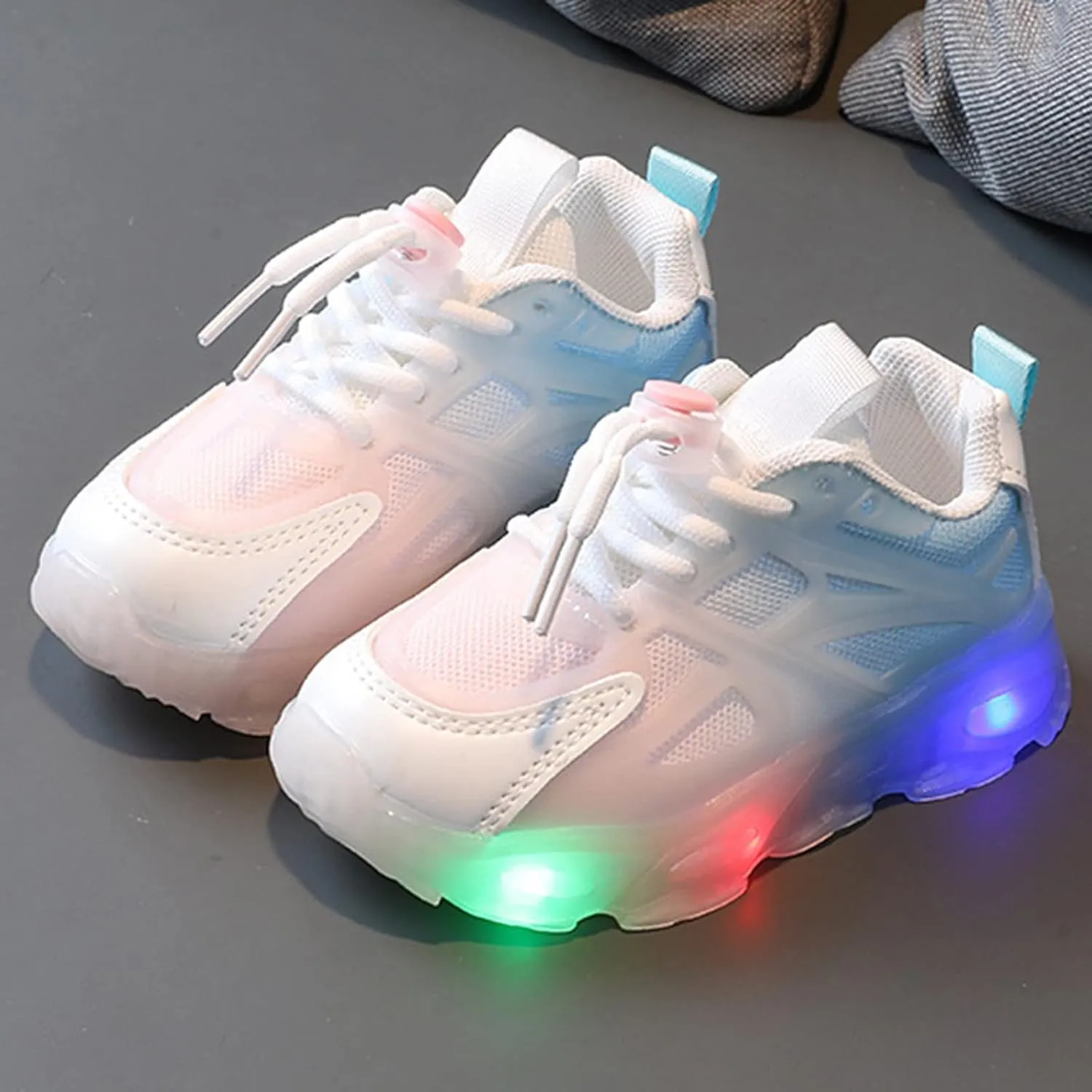 Fashion Light On LED Baby Shoes Casual Children Shoes Boy Sandals Soft Soled Kids Sport Shoes Youth Tennis Shoes
