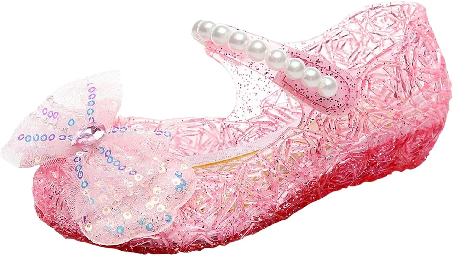 Girls Sandals Fashion New Pattern Cute Bow Decoration Soft Sole Comfortable Hook Loop Shoes Beach Kids Shoes