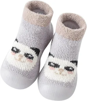 Girls Shoes Toddler Kids Infant Newborn Baby Boys Girls Shoes First Cute Cartoon Warm First Walking