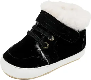 Girls Slip on Shoes Infant Babys Fashion Autumn Winter Boys High Top Cotton Shoes Toddler Shoes