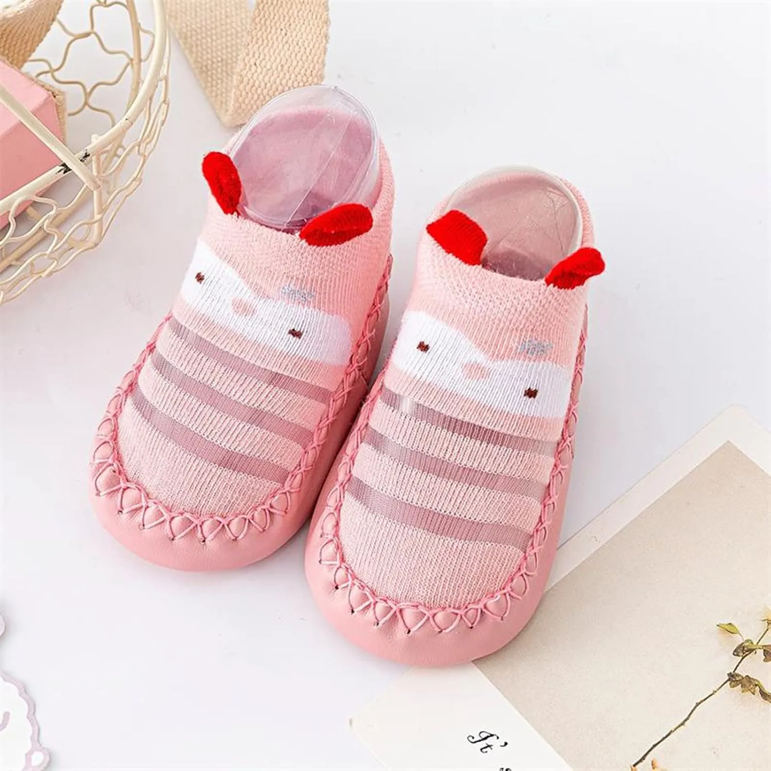 Girls Sport Shoes Infant Toddler Shoes Soft Sole Toddler Shoes Bow Glitter Sequins Non Slip Breathable Shoes