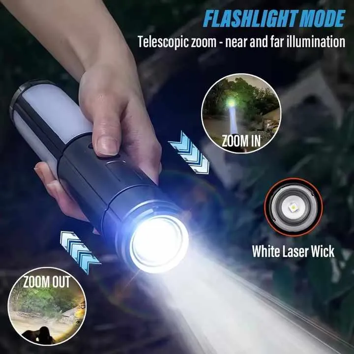 High Power 30W Portable LEDفانوس تخييم LED محمول عالي الطاقة 30 وات