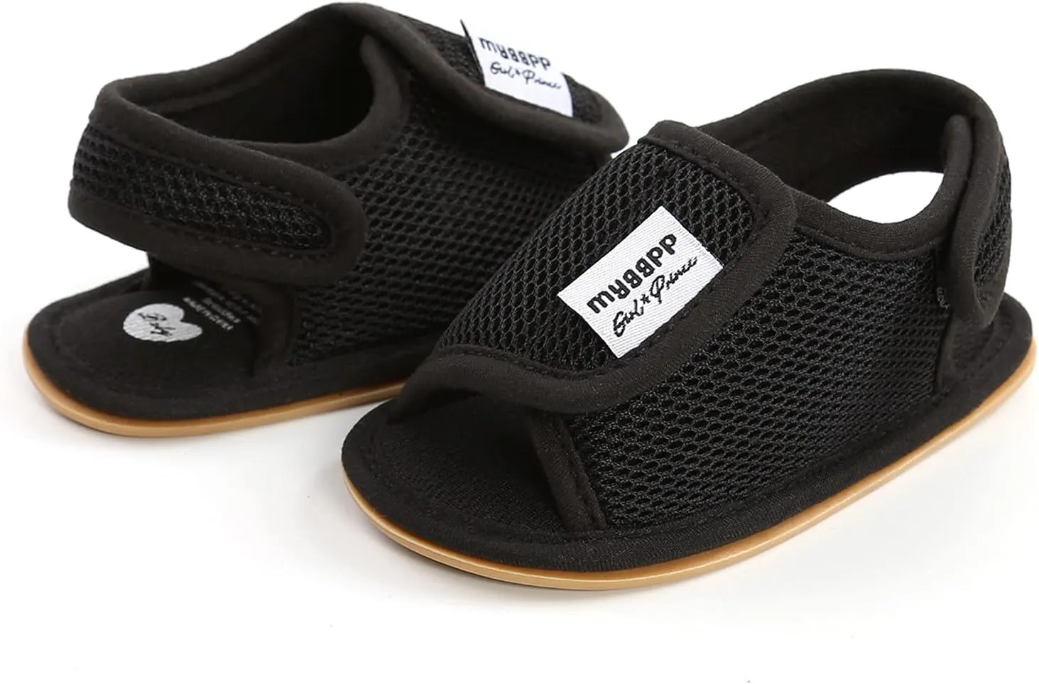 HIUARA Infant Baby Boys Girls Summer Beach Sandals Non Slip Soft Rubber Sole Toddler Outdoor Open-Toe First Walker Shoes