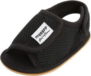 HIUARA Infant Baby Boys Girls Summer Beach Sandals Non Slip Soft Rubber Sole Toddler Outdoor Open-Toe First Walker Shoes