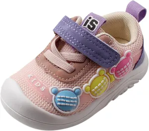 Infant Baby Boys Girls Sneaker Leather Soft Sole Non-Slip Outdoor Toddler Casual Shoes First Walking Athletic