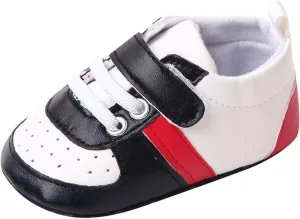 Infant Baby Color Matching Prewalker Sneakers Toddler Boys Girls Anti-Slip Soft Sole Lightweight First Step Shoes