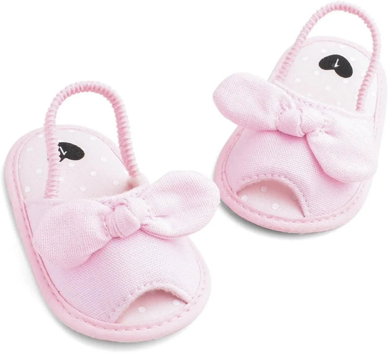 Infant Baby Girls Summer Sandals Bow Baby Shoes Soft Sole Newborn Toddler First Toddler Girls Shoes for