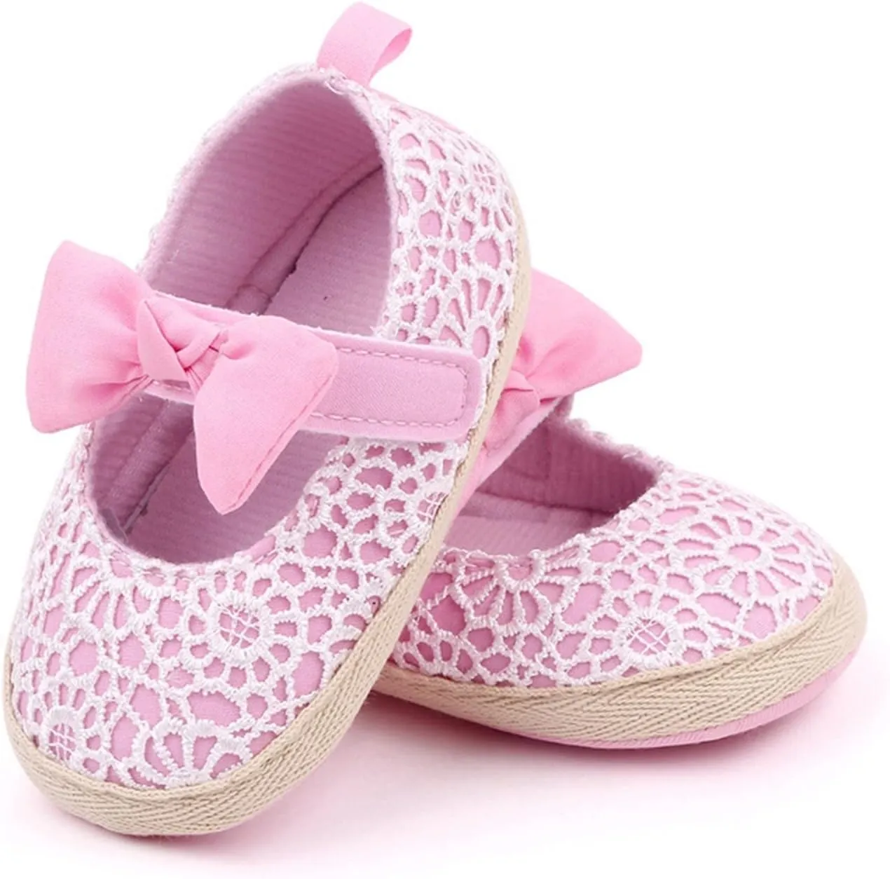 Infant Boys Baby Newborn Sneakers Girls Cute Bow Lace Walking Shoes Flat Shoes Soft Sole Princess Toddler Shoes Baby Shoes
