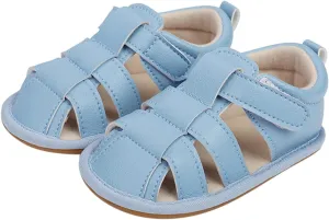 Infant Boys Girls Single Shoes First Shoes Summer Toddler Hollow Out Flat Sandals Baby Girl Sandals 6-12 Months