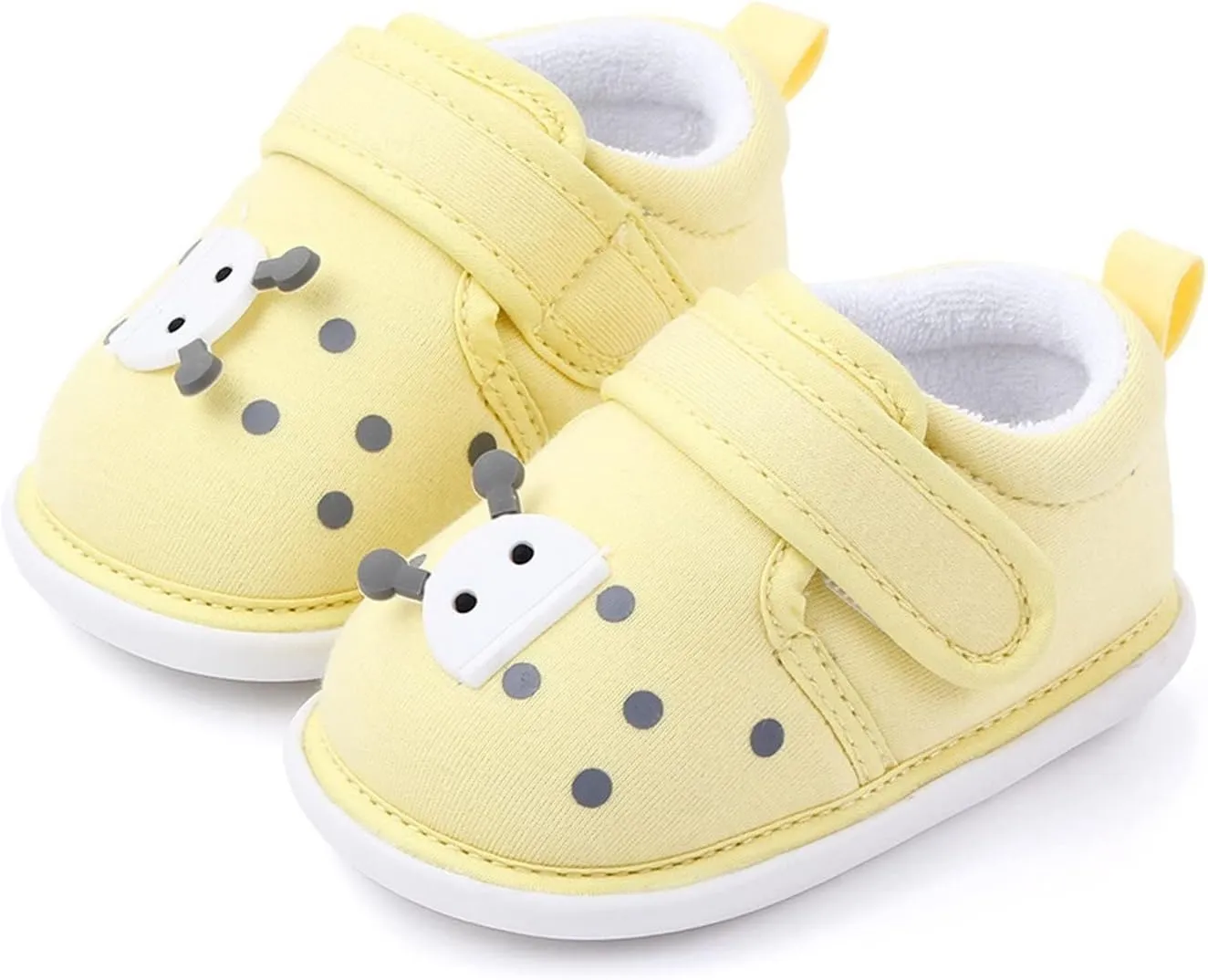 Infant Boys Girls Sneakers Baby Newborn Baby Soft Sole Baby Shoes Non-Slip Rubber Sole Toddler Shoes Cute Animal