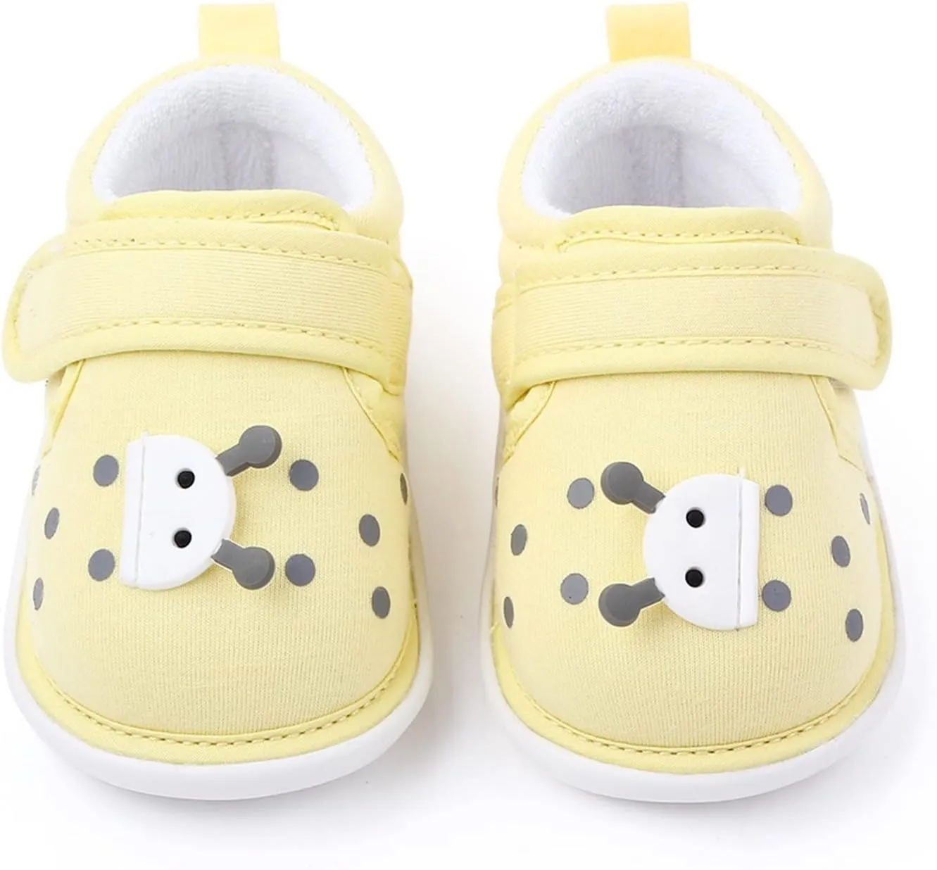 Infant Boys Girls Sneakers Baby Newborn Baby Soft Sole Baby Shoes Non-Slip Rubber Sole Toddler Shoes Cute Animal