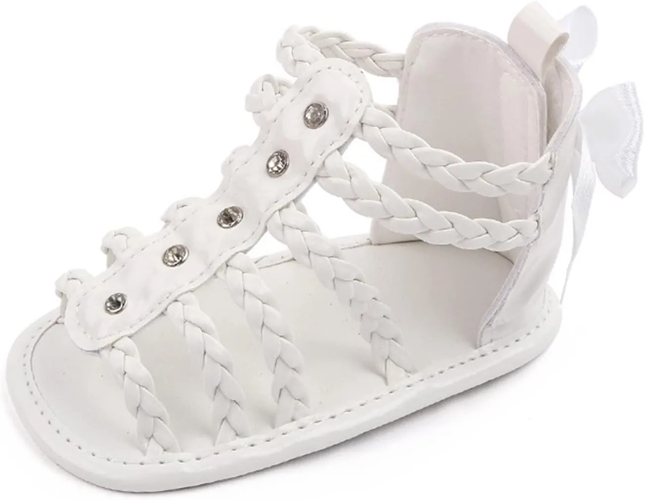 Infant Girls Single Shoes Hollow Out First Walkers Shoes Toddler Sandals Princess Shoes Sandals Size 13 Girls