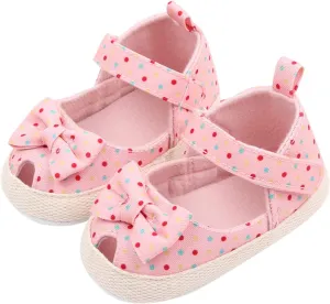 Infant Girls' Toddler Shoes Baby Soft Soled Shoes Baby Single Shoes Indoor Shoes Baby Soft Soles Breathable Shower Slide