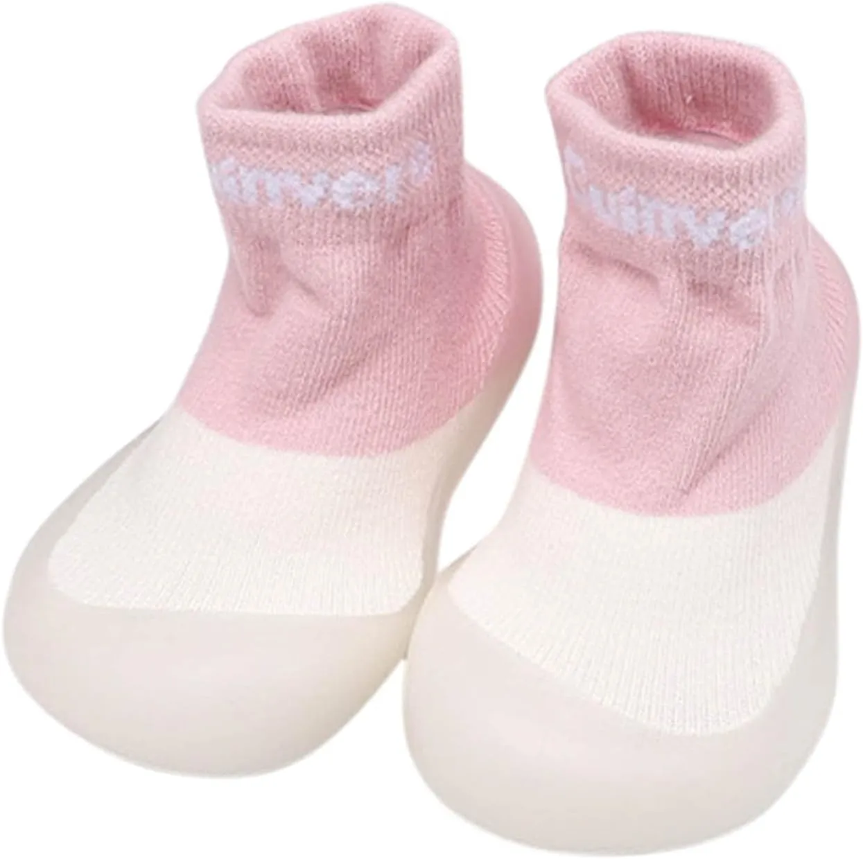 Infant Shoes Toddler Sock Shoes Non Slip Soft Sole Sneakers Protect Toes Slip on Sneakers Protect Toes Sock Shoes