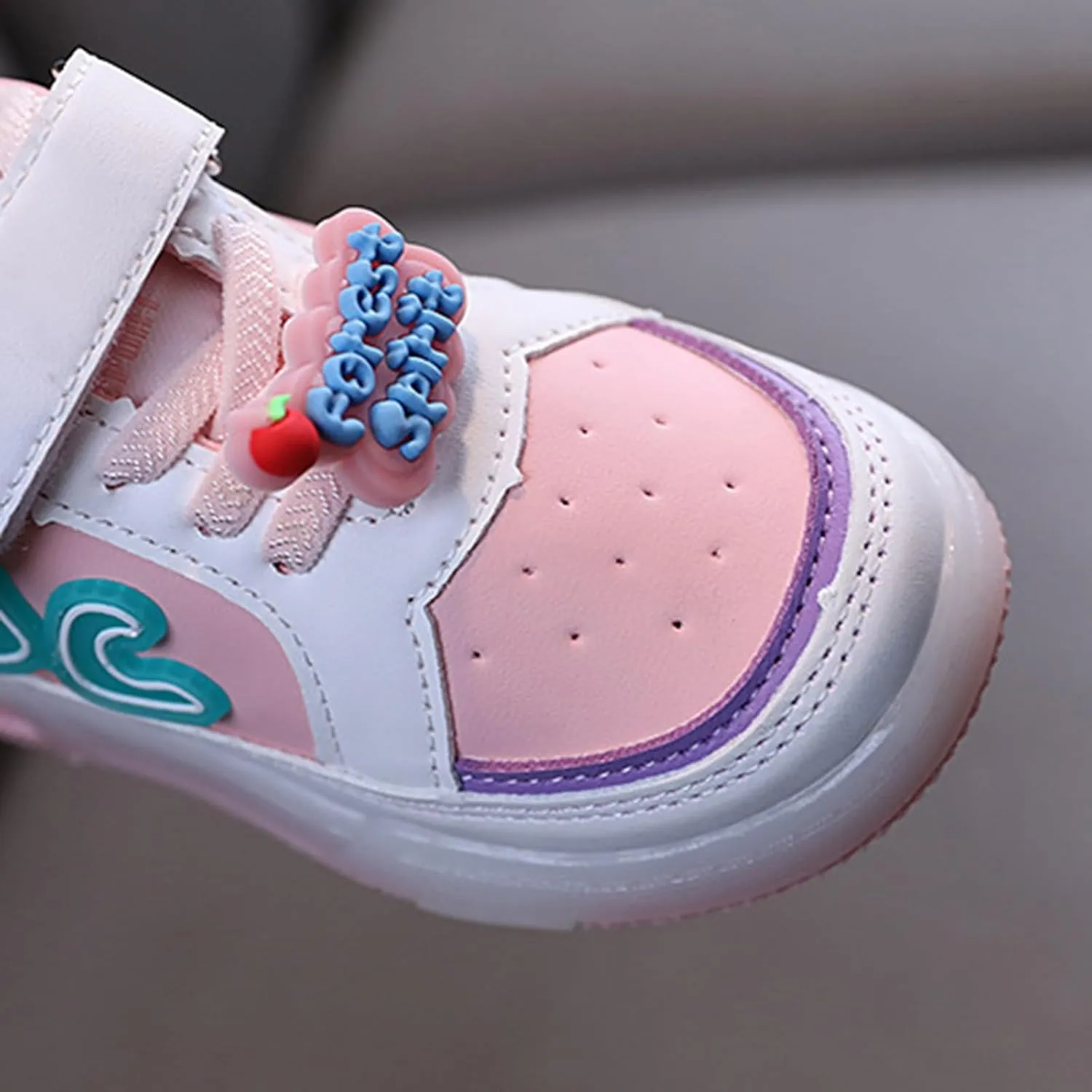 Infant Toddler LED Sneakers for Boys Girls Light Up Breathable Lightweight Soft Sole Casual First Walking Shoes Top 10