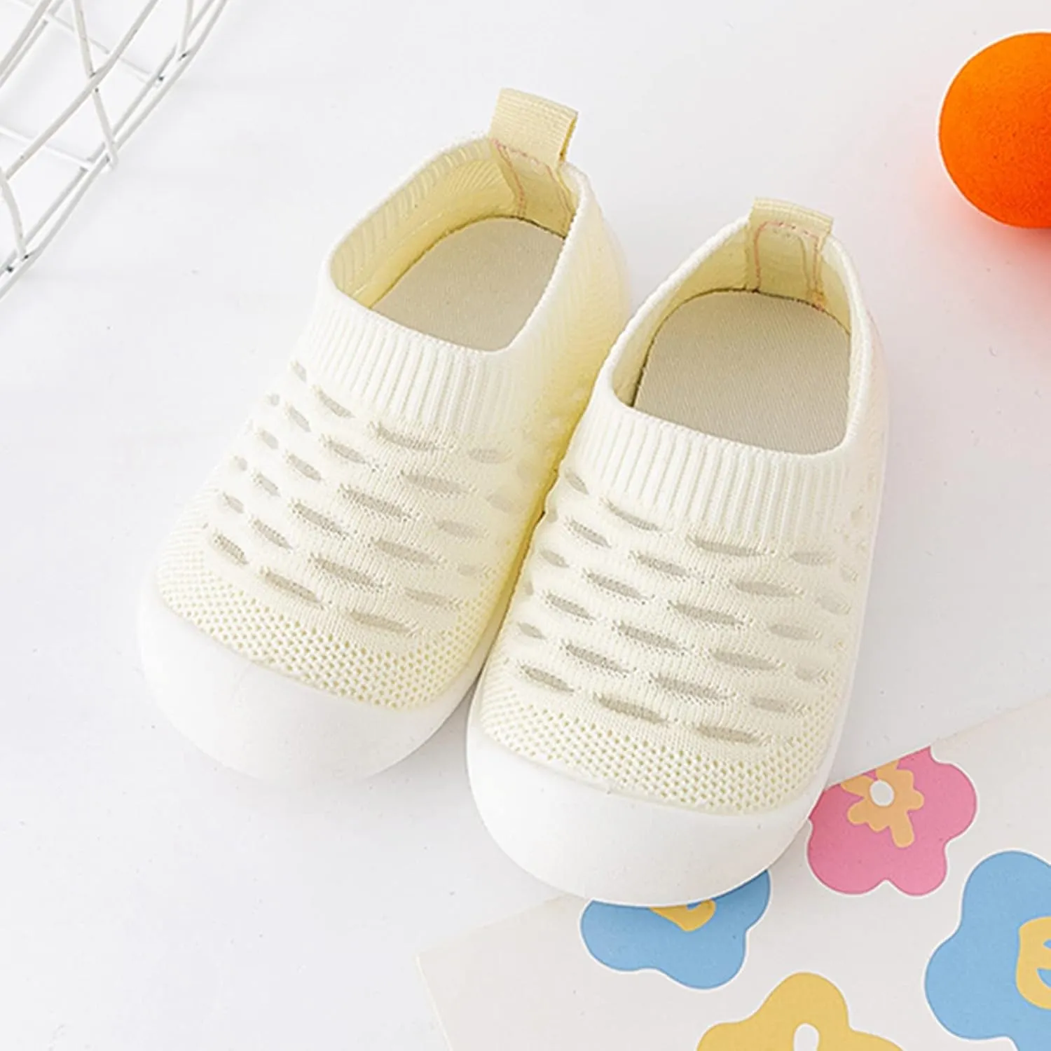 Infant Toddler Shoes Hollow Out Slip On Socks Shoes Soft Sole Non Slip Wear Out Toddler Floor Shoes Mike Shoes