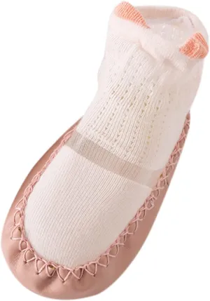 Infant Toddler Shoes Soft Sole Toddler Shoes Ears Decoration Non Slip Breathable Socks Sandals Girls Size 3