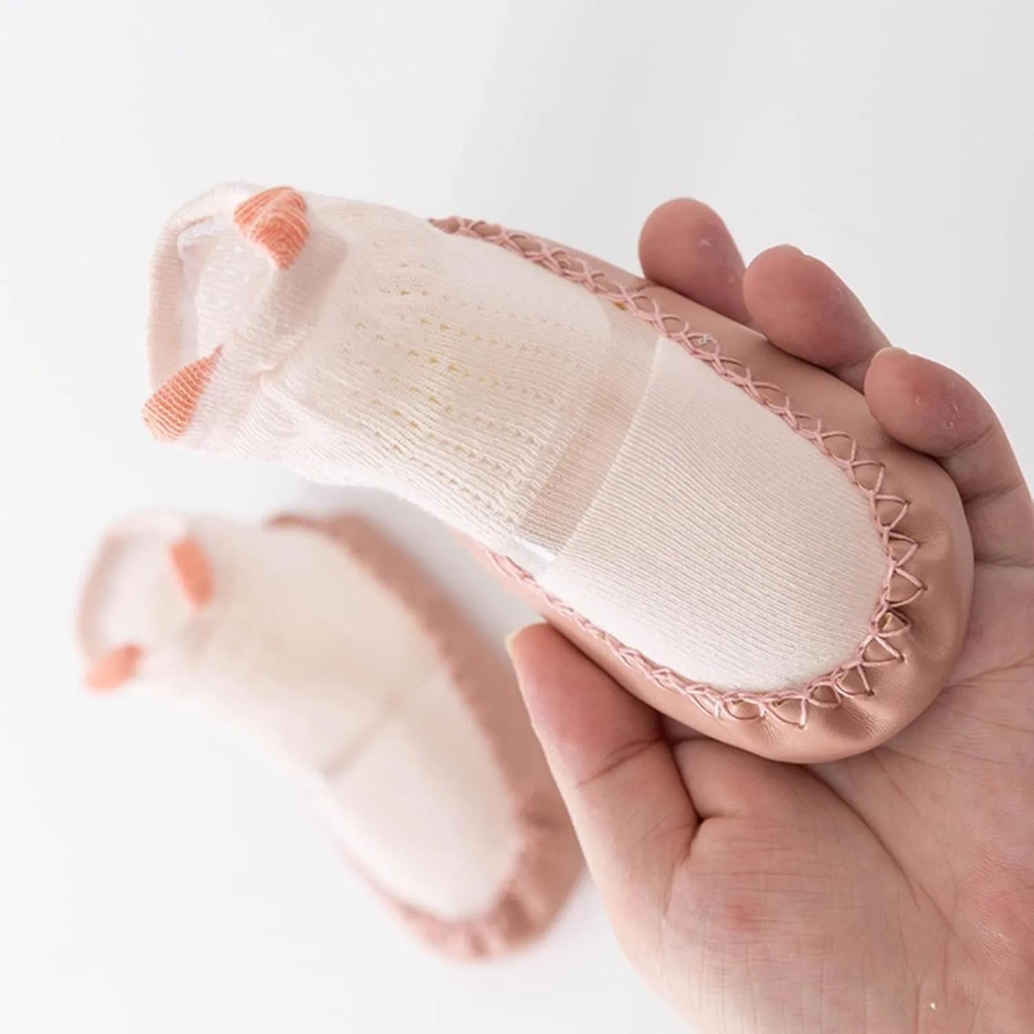 Infant Toddler Shoes Soft Sole Toddler Shoes Ears Decoration Non Slip Breathable Socks Sandals Girls Size 3