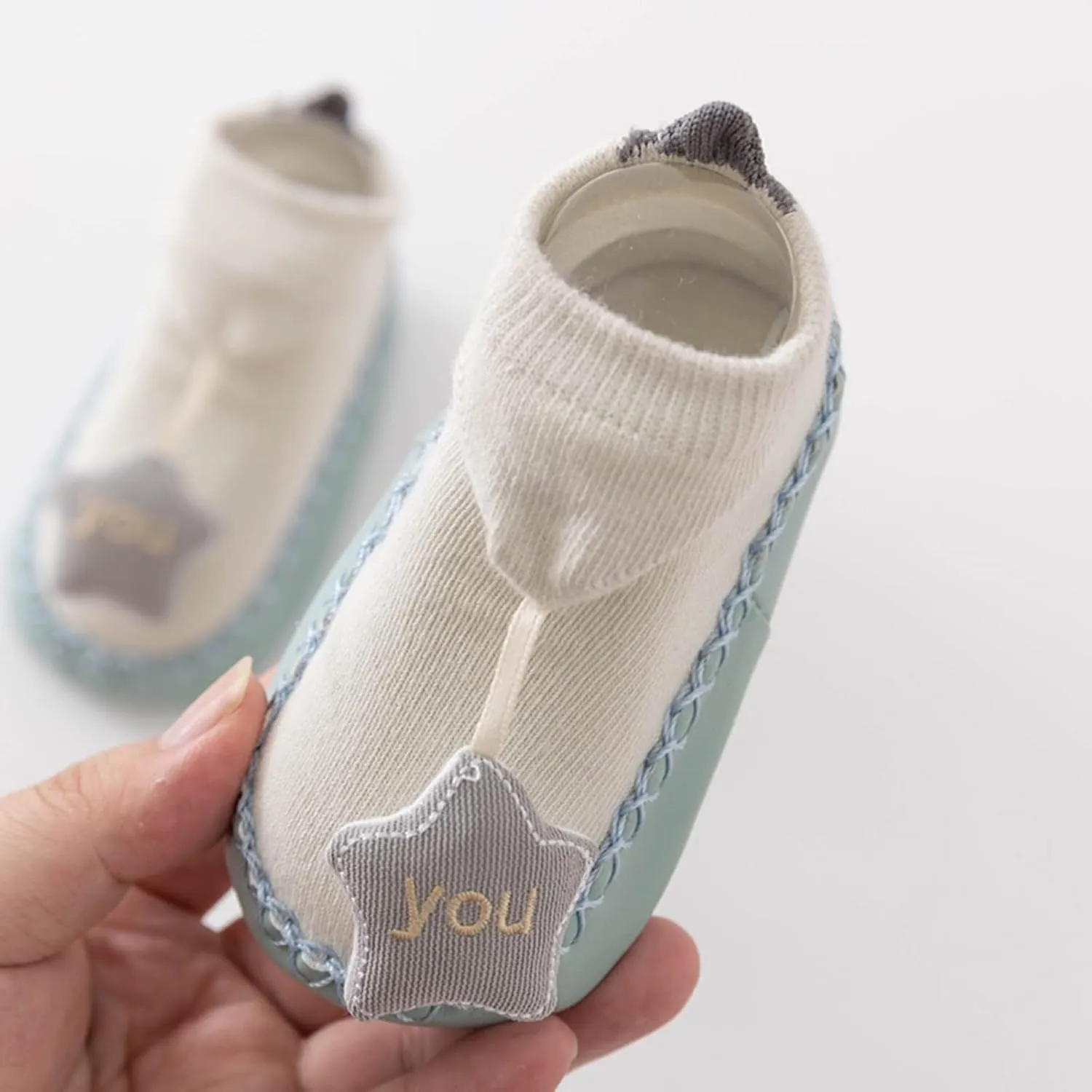 Infant Toddler Shoes Soft Sole Toddler Shoes Star Decoration Non Slip Breathable Socks Socks Shoes Toddler Jelly Sandals