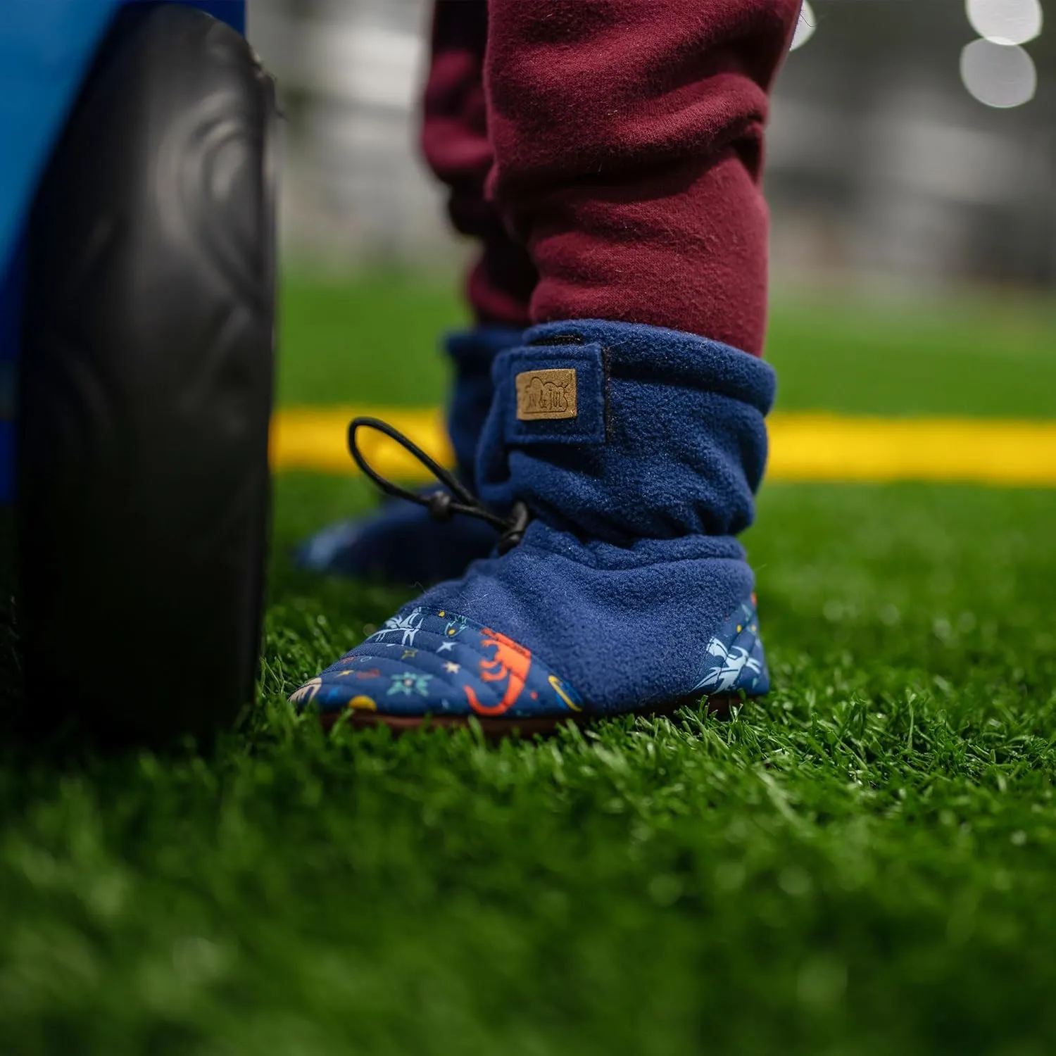 JAN & JUL Fleece Cozy Booties for Babies and Toddlers