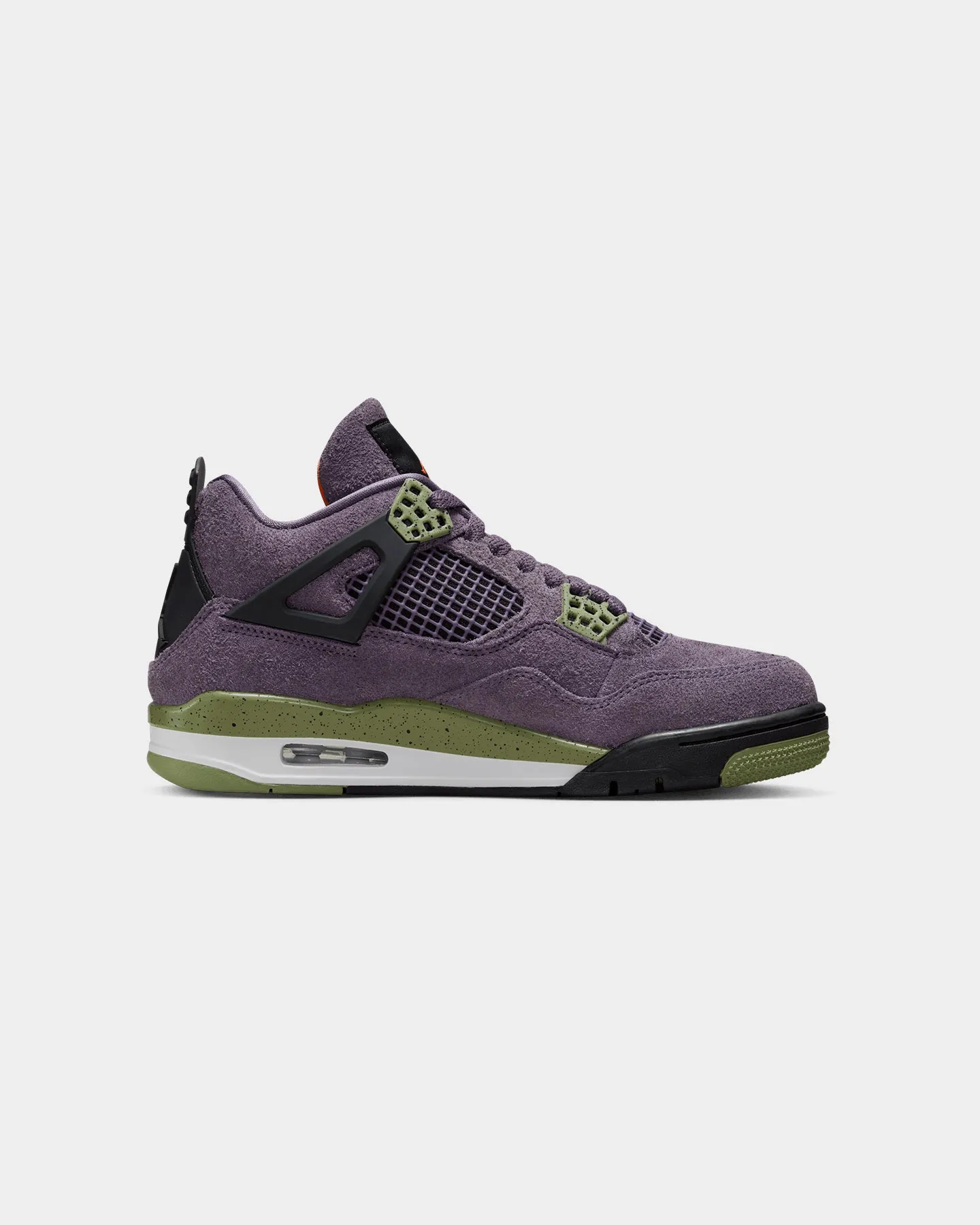Jordan Women's Air Jordan 4 Retro Canyon Purple/Safety Orange-Alligator