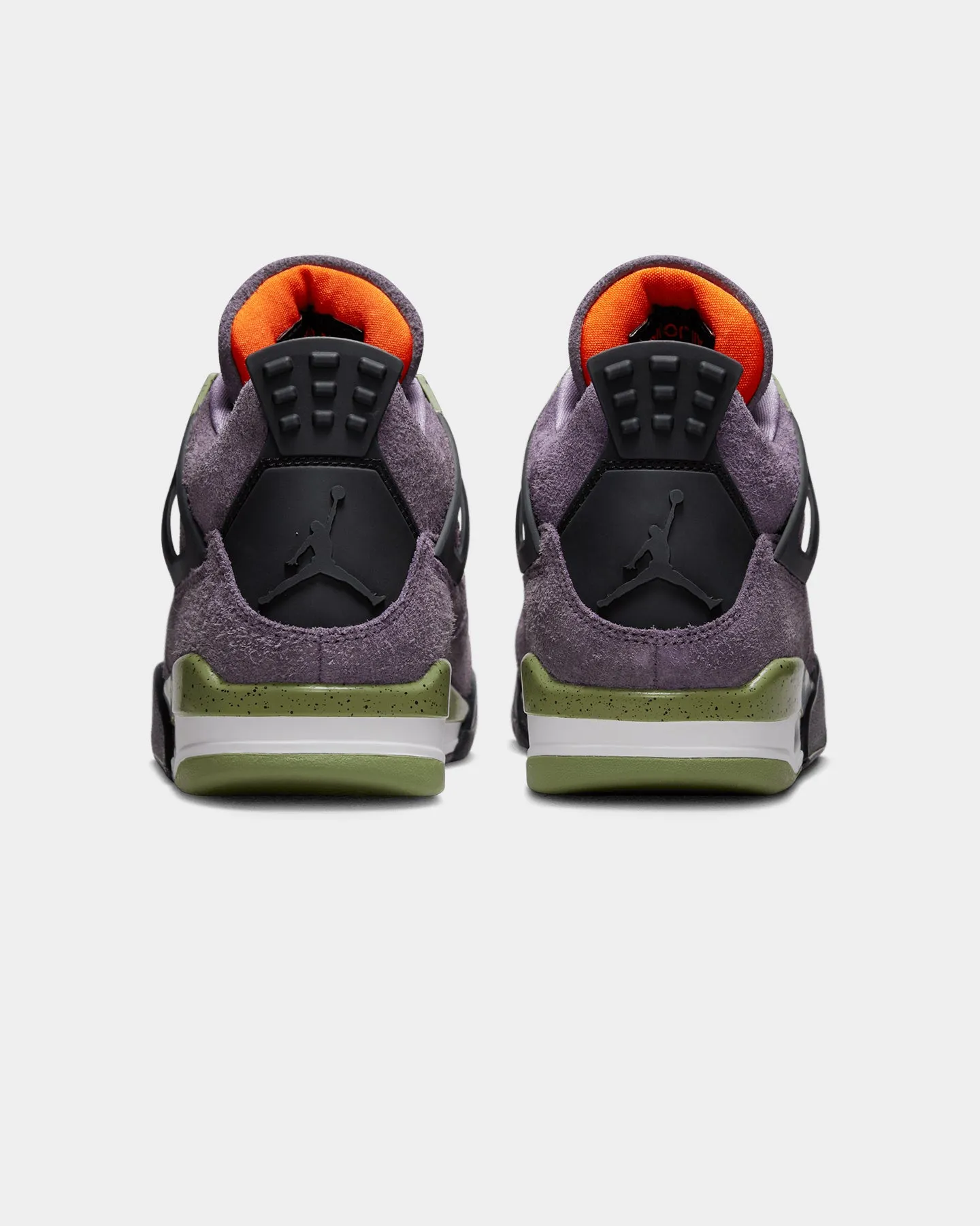 Jordan Women's Air Jordan 4 Retro Canyon Purple/Safety Orange-Alligator