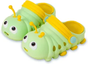 JUXI Toddler Clogs Girls Boys Clogs Garden Shoes EVA Lightweight Summer Slipper Cartoon Slides Baby Comfort Sandals