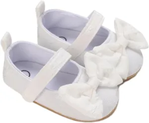 kid sandal girl Jane with Bownot Non Slip Soft Sole PU Leather Newborn Infant Toddler Cirb Dress Shoes 0 12 Months Girls