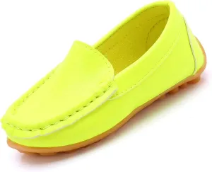 Kids Baby Leather Slip On Flat Shoes Sneaker Toddler Girls Boys Soft Sole Ankle Casual Sport Shoes Outdoor Walking Shoes