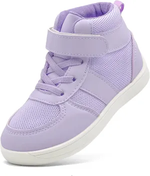 Kids Barefoot Wide Toe Shoes High Top Wrestling Boxing Shoes Comfort Hiking Boots Comfort Zero Drop Minimalist Sneaker for Little Big Kid