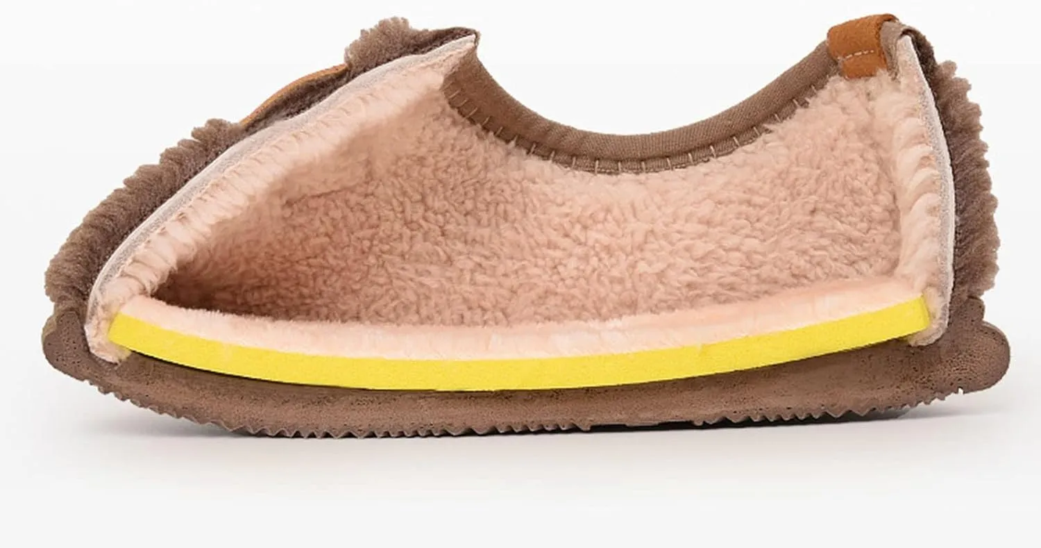 Kids Children Durian Style Warm Shoes Cotton Shoes Solid Fashion Soft Sole Indoor Non Slip Shoes for Toddler