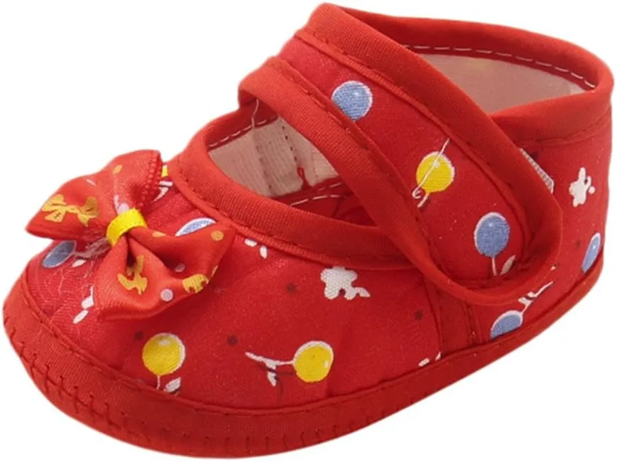 Kids Shoes Bow Girls Infant Shoes Baby Soft Sole Casual Warm Prewalker Baby Shoes Gifts