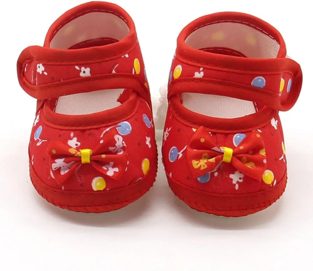 Kids Shoes Bow Girls Infant Shoes Baby Soft Sole Casual Warm Prewalker Baby Shoes Gifts